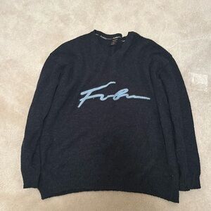 FUBU vintage rare v neck sweater